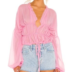 SNDYS Bali top (pink)